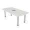Skutchi Designs 33.5 in W, 59.5 in L, 29 in H, Engineered Wood Top, White H-AREC-3460-PT-WC-EL - alternate 1